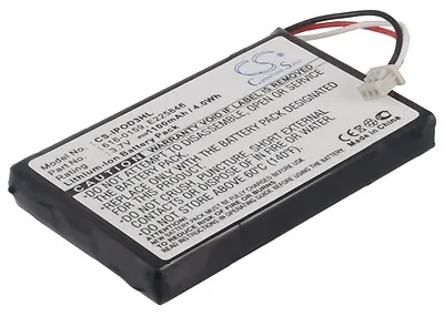 £14 • Buy NEW Battery For Apple IPOD 10GB M8976LL/A IPOD 15GB M9460LL/A IPOD 20GB M9244LL/