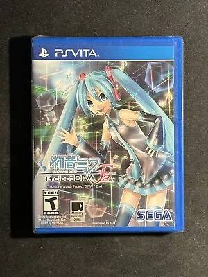 Hatsune Miku: Project DIVA F 2nd (Sony PlayStation Vita 2014) • $45