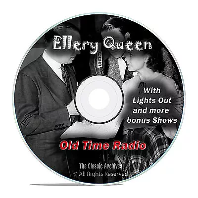 Ellery Queen Minute Mysteries 231 Episodes Old Time Radio Drama OTR DVD MP3 F89 • $8.49