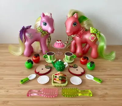 £30 • Buy My Little Pony Applejack & Spring Fever Vintage G3 Hasbro 2002 Custom Party Set