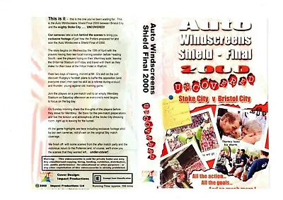 £10 • Buy Stoke City Auto Windscreeens Shield -final 2000 Dvd
