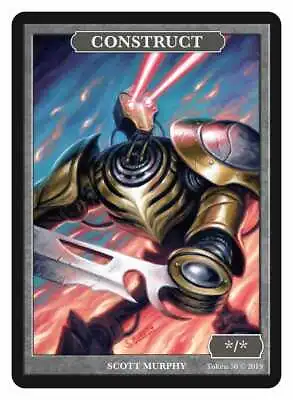 Construct Token By Artist Scott Murphy MTG Magic Token Givememana • $2