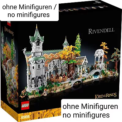 LEGO Icons ™ 10316 The Lord Of Rings: Bruchtal/Rivendell - Without Minifigures • $384.14