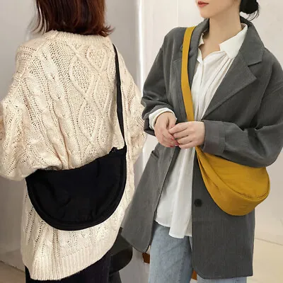 Crescent Bag For Women Men Small Sling Crossbody Bag With Half Moon Shape Gift • $10.59