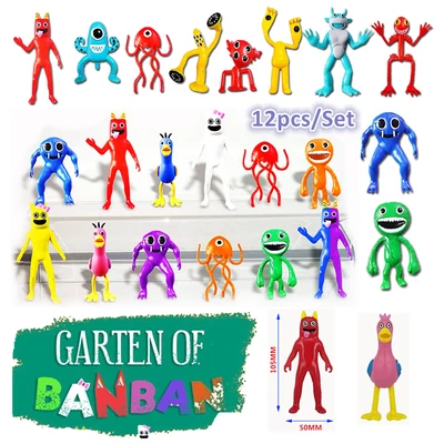 £5.80 • Buy 12Pcs/Set Monster Garten Of Banban Figure Toy PVC Model Doll Kid Gift Decoration