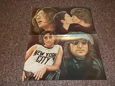 John Lennon Vintage 1981 Poster Approx. 11x14 • $4.99