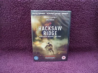 Hacksaw Ridge DVD (2016) Andrew Garfield Sam Worthington Brand New And Sealed. • £5.99