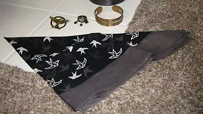 Hunger Games Mockingjay Pin Ring Bracelet Bandana Katniss Costume Accessories • $20