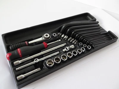£110 • Buy Facom  MOD.R1 35 Piece 1/4  Dr. Socket, Bit & Hexagon Key Set Module