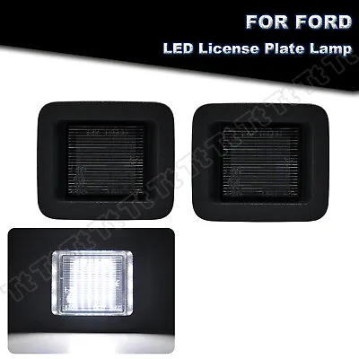 2x Full LED License Plate Lights Tag Lamp For 2015-2020 Ford F150 F-150 Pickup • $11.96