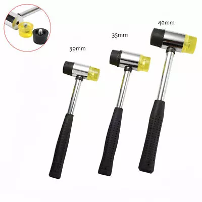 Rubber Double Face Work Glazing Window Beads Hammer Nylon Head Mallet Tool X1 • £10.99