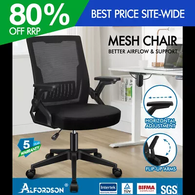 ALFORDSON Mesh Office Chair Executive Computer Fabric Seat Gaming Racing Work • $69.95