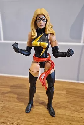 Ms. Marvel Warbird Only Marvel Legends Hasbro 6  Set Avengers 3 Radioactive • £39.99