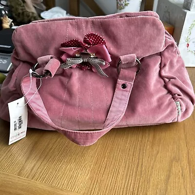 Ollie And Nic Pink Velour Fairy Bag New Tagged • £29.99