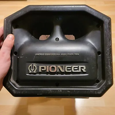 EXTREMELY RARE PIONEER TS-WX80BP BANDPASS SUBWOOFER OLD SCHOOL Vintage SUB Box • $200