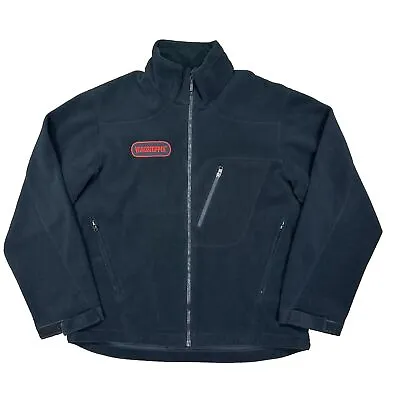 Vintage Gore Windstopper Technical Fleece Jacket Full Zip Black Men’s Size Large • $29.99