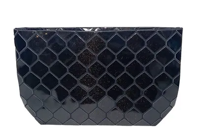 Emilio Pepe Clutch Bag Geometric Folding Womens Purse Modern Cocktail Evening • $22.90