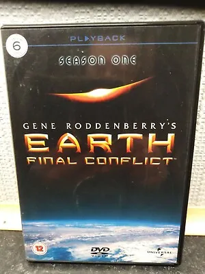 Earth Final Conflict - Season 1. Gene Roddenberry's (6xDVD Slim Box 2008) • £9.99