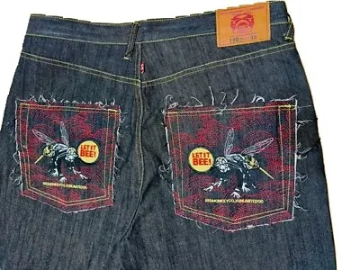 Y2K Street Wear RMC Red Monkey Co Men Sz 38 Lot 1002 Jean Shorts Martin Ksohoh • $49