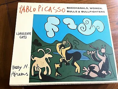 $2400 • Buy Picasso Linoleum Cuts: Bacchanals, Women, Bulls... Folio 1st Us 45 Color Plates