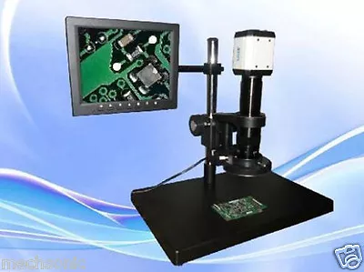 Digital Industrial Inspection Zoom Video Microscope USB&VGA Output +CCD Camera S • $309.60