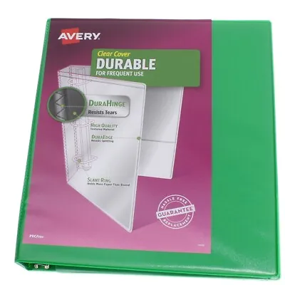 2 Pack Avery 3-Ring Binder Green • $18.19