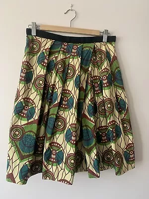 2012 Marni At H&M - Batik Print Skirt - EU 38 / UK 10 • £46.27