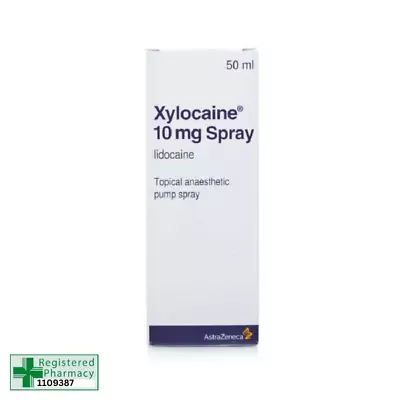 Xylocaine 10mg Spray - Topical Anaesthetic Numbing Spray - Lidocaine 50ml • £14.29