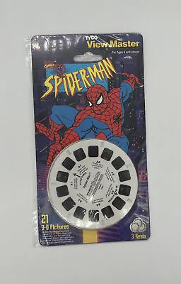 Vintage 1995 TYCO Marvel Comics Spider-Man View Master Reels Amazing Condition • $51.78