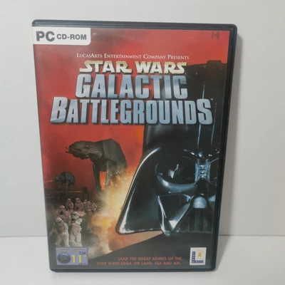 £4.99 • Buy PC CD-ROM - Star Wars: Galactic Battlegrounds PC PAL - INC Tech Tree Poster