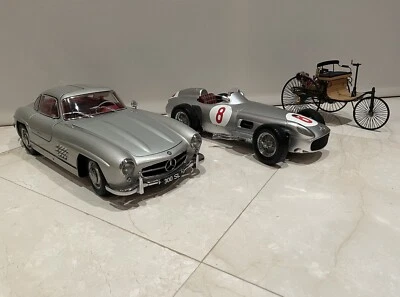 £2820.42 • Buy Mercedes Benz Collection 1/8 Scale 300 SL W196 Benz 1886  Die-cast & Eaglemos