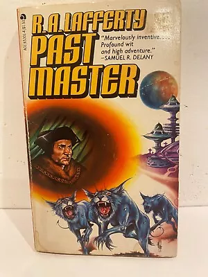 Past Master By R.A. Lafferty 1st Edition 1968 Ace Science Fiction Paperback • $19