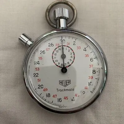 Rare Vintage TAG Heuer Track Master Working Confirmed Manual-Winding Stopwatch • $321.33