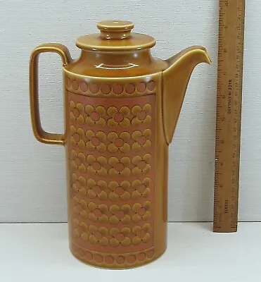 Retro Vintage Hornsea Tableware Saffron Design Coffee Pot 2.5 Pints 60/70's • £19.95