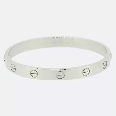 £4750 • Buy Cartier LOVE Bangle Size 16 18ct White Gold