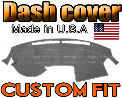 Fits 2007-2008 NISSAN MAXIMA DASH COVER MAT DASHBOARD PAD / CHARCOAL GREY • $299