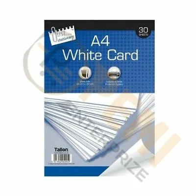 £2.99 • Buy A4 White Card 30 Sheets 150gsm Card Making Printer Craft Thick Paper Scrapbookin