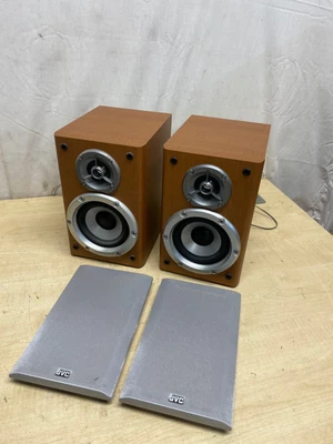 £17.95 • Buy Pair Of JVC Bookshelf Speakers - SP-UXS59  - Working - DB349G