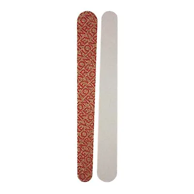 Nail File Emery Boards Double Sided Pedicure Manicure Tool Beige Brown 24 Counts • $4.68