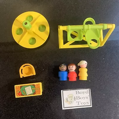 Fisher Price Little People Vintage School Lot • $18