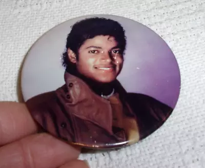 Michael Jackson Vintage Pin Pin Back Button Badge 1980s King Of Pop • $5.99