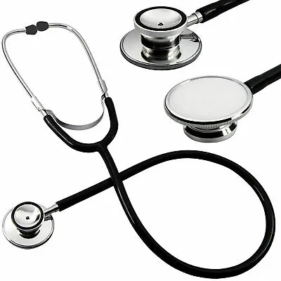 £5.50 • Buy Dual Head Stethoscope For Doctor Nurse Vet Student Health Care Pro Medical EMT
