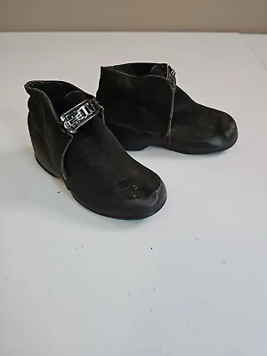 RARE VINTAGE 1920's Children's  GOODYEAR Square Deal Rubber Co. Shoes Toddler 7  • $51.26