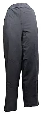 Quacker Factory Women's Plus Sz Pants 2X DreamJeannes Straight Gray A461764 • $20.74