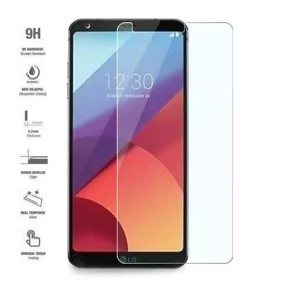 New Pack Of 5 Clear Tempered Glass Screen Guard Protector For LG G6 (5.7) H870DS • £8.95