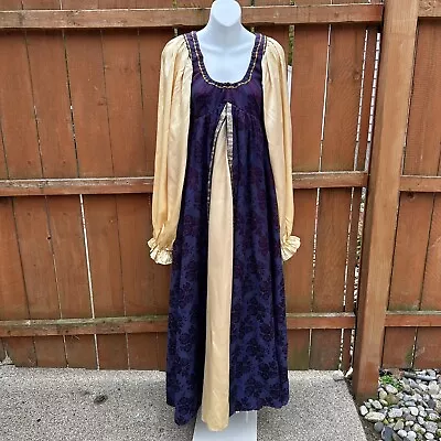 Handmade Medieval Womens Renaissance Dress Gothic Halloween Costume Gown XS • $65