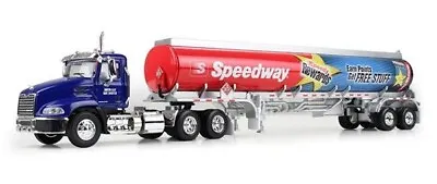 First Gear 69-0301 Mack Pinnacle W/Tank Trailer - SPEEDWAY 1/64 Die-cast MIB • $65