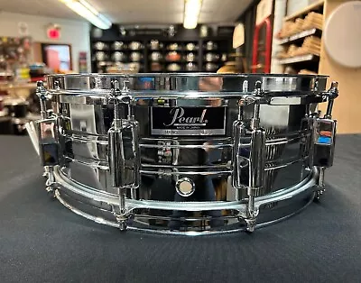 Pearl Vintage 4414   C.1982 14 X 5.5 Brass Snare Drum              Made In Japan • $249.95