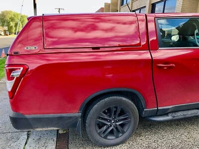 New FORCE PRO PLUS Canopy SsangYong Musso XLV (Long Tub) 2018+ Indian Red #RAJ • $4500