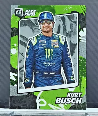 Kurt Busch 2022 Donruss Racing SILVER SP RACE KINGS #13 • $1.57